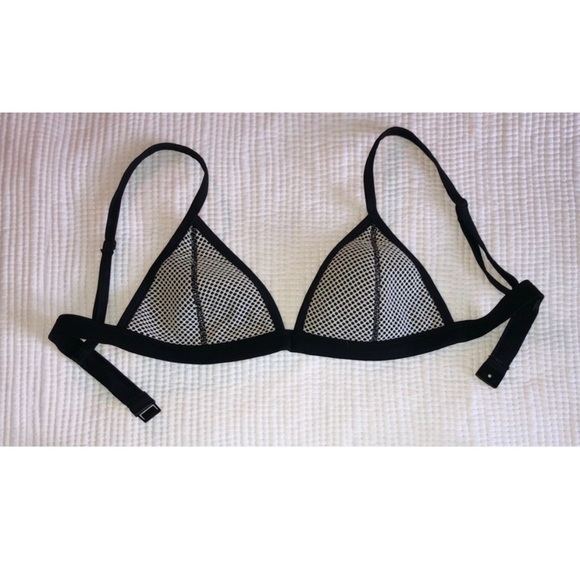 Triangl White Black Penny Wanderlust Mesh
Neoprene Bikini Top - Picture 2 of 6